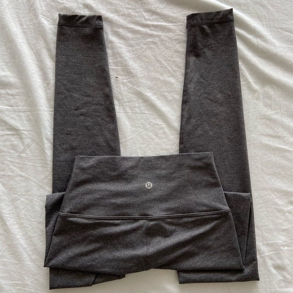 LULULEMON NWOT HIGH WAISTED GRAY WUNDER UNDER